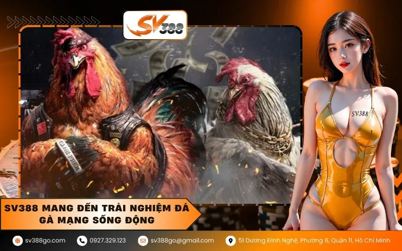 SV388 Mang Đến Trải Nghiệm Đá Gà Mạng Sống Động
