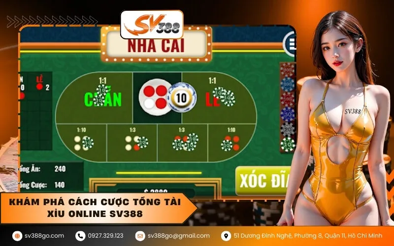 Khám phá cách cược Tổng Tài Xỉu online SV388